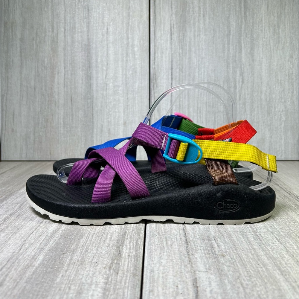 Chaco Z/2 Classic Pride Strap Rainbow Trail Hiking Water Sandal Women’s Size 11